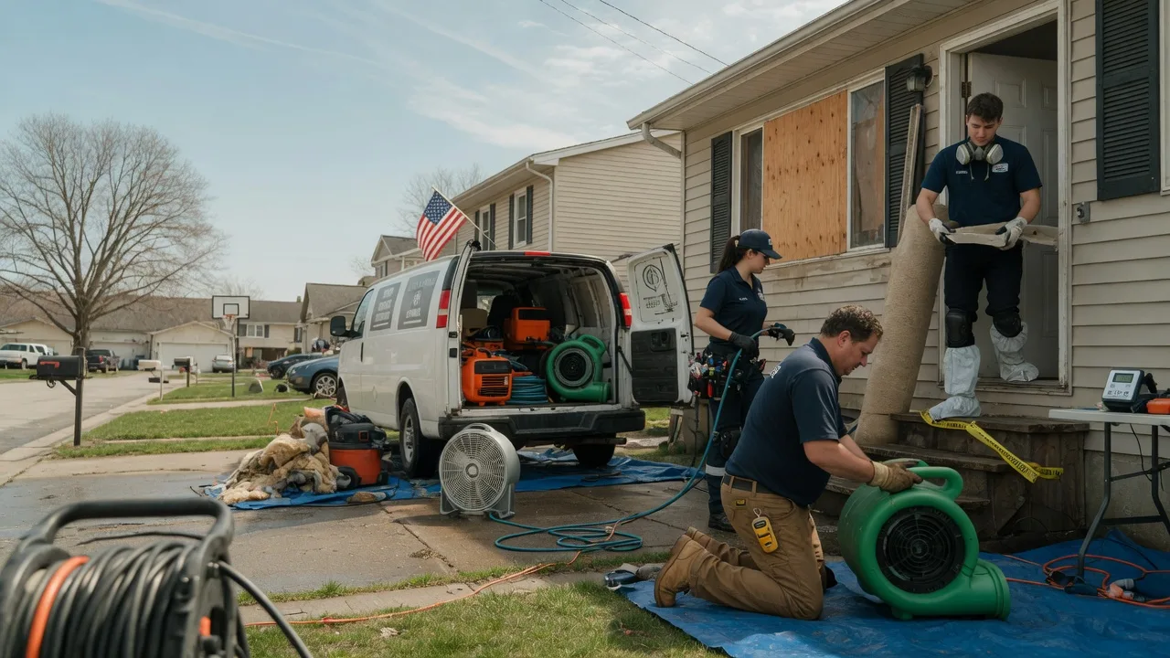 Water Damage Restoration in Ashville, PA near me
